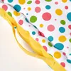 HOMESCAPES Sitzkissen Polka Dots Bunt 100% Baumwolle, 40 x Produktbild-Vorschau 4