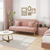 Yaheetech Polstersofa mit Armlehnen & Beine aus Metall Produktbild-Vorschau 10
