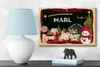 Holzschild Weihnachten Grüße aus MARL Geschenk Dekoration  Produktbild-Vorschau 4