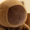A close-up shot of a plush capybara toy. Podgląd zdjęcia produktu