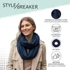 styleBREAKER Damen Loop Schal mit Glitzer-Effekt | Produktbild-Vorschau 5