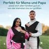 Koala Babycare Tragetuch Baby Neugeborene - Einfach Produktbild-Vorschau 6