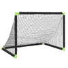 vidaXL But de football pour enfants Pliable Noir 90x64x64 Voir les images du produit 1