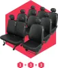 Sitzbezüge für Toyota Hiace 9 Sitze SET Autositzbezüge Produktbild-Vorschau 9