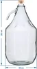 2 x SET 5L Glasflasche Glasgärballon Korbflasche + Produktbild-Vorschau 2