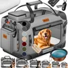 LOVPET® Hundebox Hundetransportbox faltbar Inkl.Hundenapf Produktbild-Vorschau 1