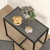 HOMCOM 3dílná jídelní sestava, kuchyňský stůl se 2 židlemi, Náhled obrázku produktu 9