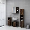 vidaXL Bad-Spiegelschrank Räuchereiche 62,5x20,5x64 cm Produktbild-Vorschau 4