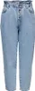 Only Cuba Slouchy Hochtaillierte Jeans Blau L / 34 Damen Produktbild-Vorschau 3