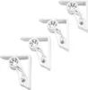 WESTMARK Pince à nappe ABS blanc 4pcs 6pcs 151503 (EKB) Voir les images du produit 1