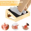 Toilettenhocker Fußbank höhenverstellbar Büro Schreibtisch Produktbild-Vorschau 6