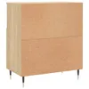 vidaXL Sideboards 2 pcs. chêne Sonoma bois composite Voir les images du produit 9