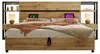 Lit en bois 180 x 200 cm avec rangement, tête de lit à Voir les images du produit 8