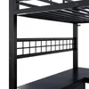 Postel na poschodí Flieks, 90x200 cm, s písacím stolom, Náhľad obrázku produktu 7