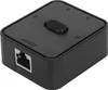 A black network switch with RJ45 ports and a toggle switch on top. Náhľad obrázku produktu