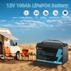 TTWEN 12V 100Ah LiFePO4 lithium, nouzový zdroj, 1280Wh Náhled obrázku produktu 8