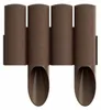 Palizzate di plastica marrone 23cm x 25,5 cm | Aiuole Anteprima dell’immagine prodotto 2