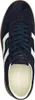 A top-down view of a navy blue Gant sneaker with white stripes. Anteprima dell’immagine prodotto