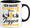 Joggen Tasse Geschenk Jogger Geschenkidee Marathon Läufer Produktbild-Vorschau 1