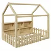 Flieks Kinderbett Hausbett 90x190cm mit Led, Bodenbett mit Produktbild-Vorschau 12