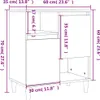 vidaXL Dressoir Sonoma-eikenhout, 60x35x70 cm, houtvezel Productafbeelding-voorbeeld 8
