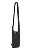 A black crossbody bag is shown hanging against a white background. Anteprima dell’immagine prodotto