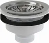 AlcaPlast Ablaufventil für Spülbecken 6/4" mit Produktbild-Vorschau 1