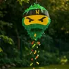 Piñata Ninja avec chauve-souris et masque pour fêtes Voir les images du produit 1