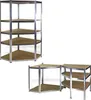 Schraubenloses Eckregal 5P 175 kg 180x90x90 cm Produktbild-Vorschau 7