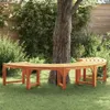 vidaXL Baumbank 4-Sitzanzahl 210 x 80 x 45 cm Massives Produktbild-Vorschau 2