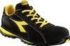 A black and yellow Diadora work shoe is shown against a white background. Náhľad obrázku produktu