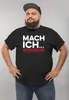 Herren T-Shirt Spüche lustig Arbeit Mach ich...aber nicht Produktbild-Vorschau 3