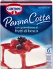 A box of Cameo Panna Cotta with forest fruit topping. Produktbild-Vorschau