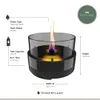 Tenderflame Rosie 18 Black/Smoke Ceramic - Tischkamin Produktbild-Vorschau 3