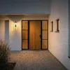 Ledvion Wandleuchte IP44 15W E27 schwarz dimmbar sensor Produktbild-Vorschau 3