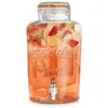 Glasbehälter mit Zapfhahn für Getränke, Wasser, Limonade, Produktbild-Vorschau 1