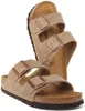 Birkenstock  Arizona Damen Herren Pantolette Nubukleder Produktbild-Vorschau 22