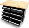 HBM Werkbank 120 cm mit 8 Schubladen, Arbeitsplatte aus Produktbild-Vorschau 6