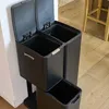 Küchenmülleimer Für Mülltrennung HAJA 60l Produktbild-Vorschau 3