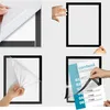 A collage of four images showing how to use magnetic photo frames. Anteprima dell’immagine prodotto