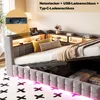 Sofa rozkładane 90 × 200 cm z hydraulicznym pojemnikiem na Podgląd zdjęcia produktu 4