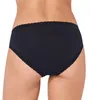 Back view of a person wearing black Sloggi underwear. Produktbild-Vorschau