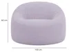 Pouf sfoderabile in velluto a coste larghe BANANAIR 100 cm Anteprima dell’immagine prodotto 3