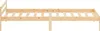 Jeunesse de lit simple bois massif lit nature 200 x 90 Voir les images du produit 3