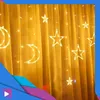Asato LED-Sterne-Monde-Fenster-Lichtervorhang, 8 Lichtmodi, Produktbild-Vorschau 10