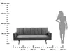 Halmar Sofa rozkładana Armando - szara Podgląd zdjęcia produktu 9