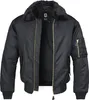 BRANDIT MA2 Fur Collar Jacketblack rozmiar XL Podgląd zdjęcia produktu 1