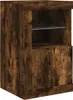 vidaXL Sideboard mit LED-Leuchten Räuchereiche 142,5x37x67 Produktbild-Vorschau 10
