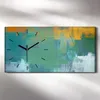 Küchenuhr Bürouhr Leinwand Uhr Kunstdruck 60x30 Produktbild-Vorschau 2