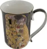 Home Elements Hrnek 400 ml, Klimt Polibek tmavý Náhled obrázku produktu 5